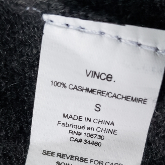 Vince 100% Cashmere Button Front Cardigan - Picture 6 of 6